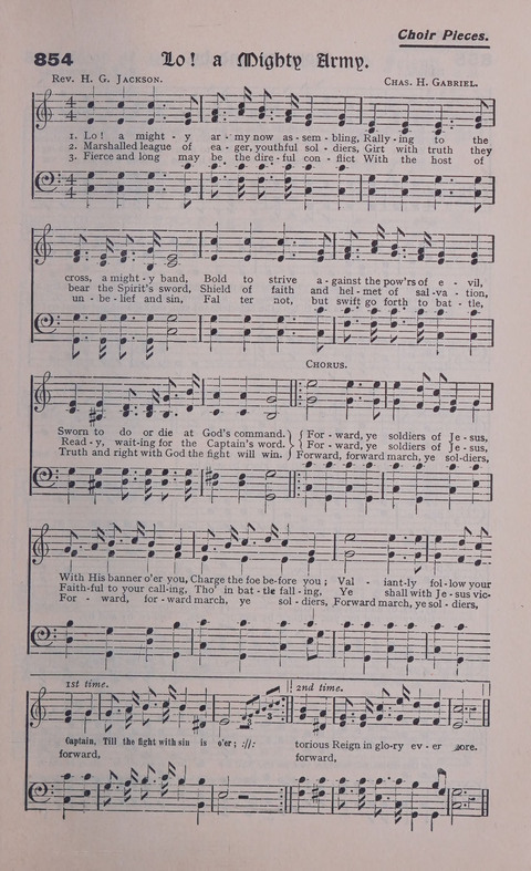 Celestial Songs: a collection of 900 choice hymns and choruses, selected for all kinds of Christian Getherings, Evangelistic Word, Solo Singers, Choirs, and the Home Circle page 773