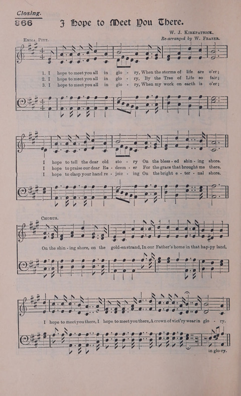 Celestial Songs: a collection of 900 choice hymns and choruses, selected for all kinds of Christian Getherings, Evangelistic Word, Solo Singers, Choirs, and the Home Circle page 792