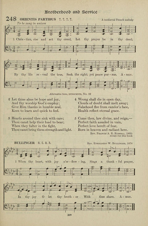 Christian Song page 219