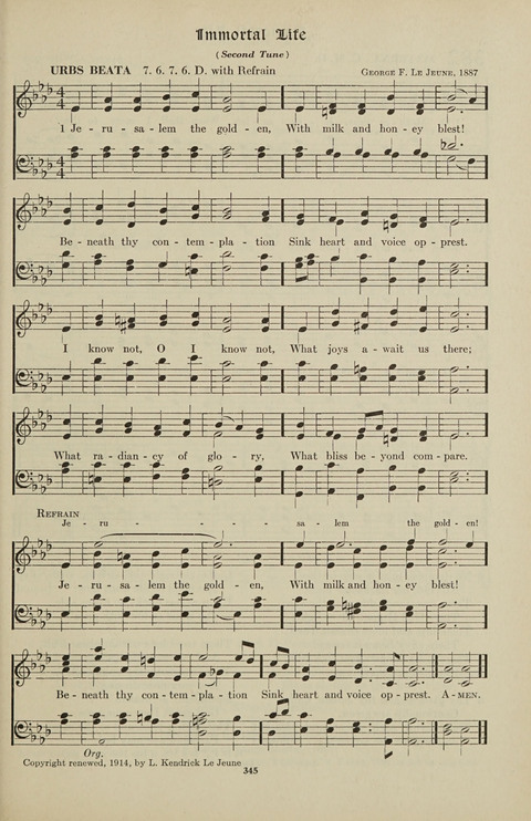 Christian Song page 345