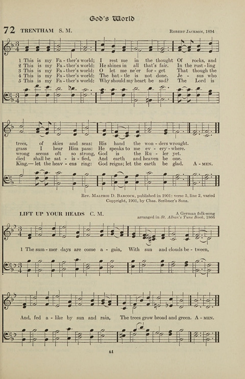 Christian Song page 61