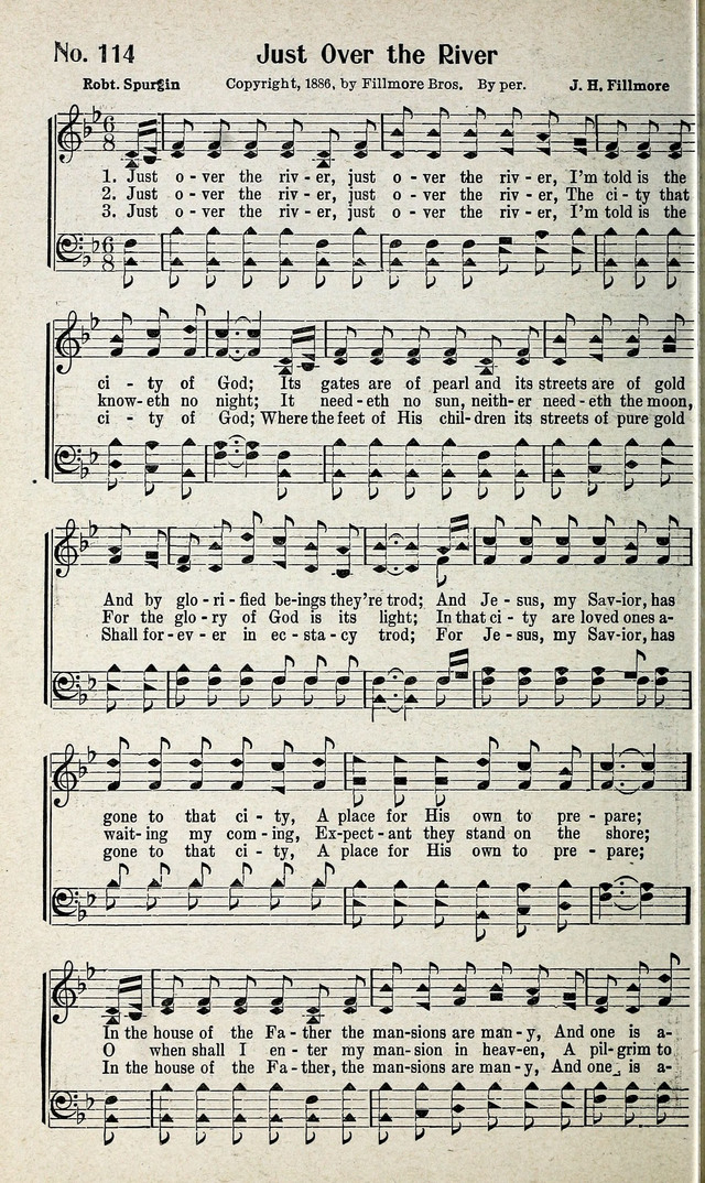 Calvary Songs: A Choice Collection of Gospel Songs, both Old and New page 115