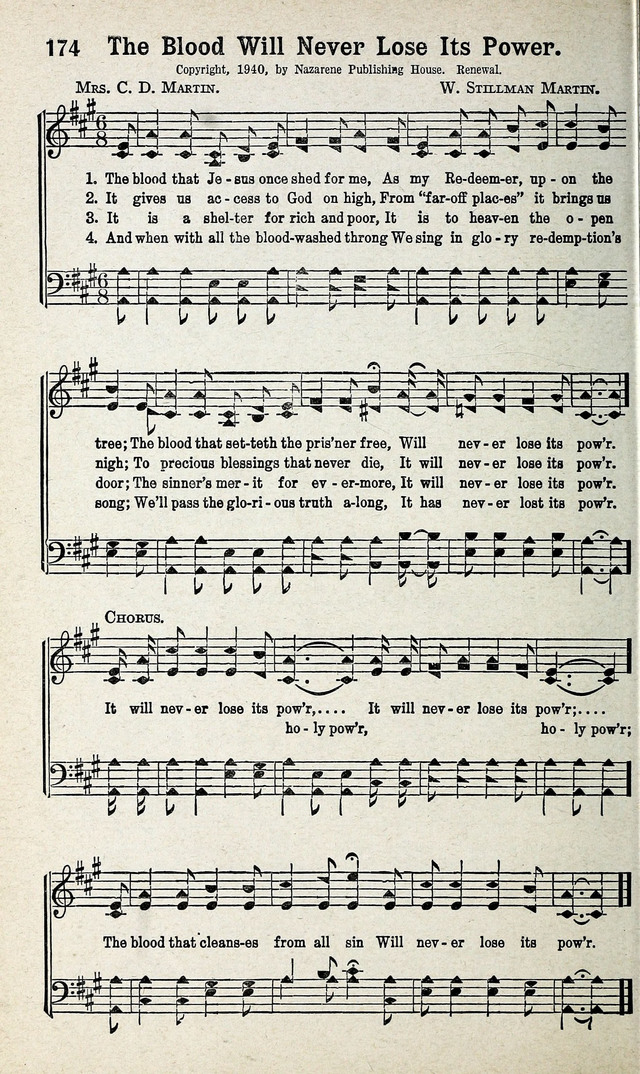 Calvary Songs: A Choice Collection of Gospel Songs, both Old and New page 175