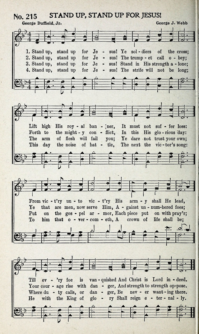 Calvary Songs: A Choice Collection of Gospel Songs, both Old and New page 225