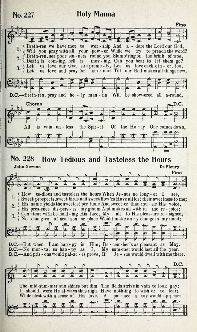 Calvary Songs: A Choice Collection of Gospel Songs, both Old and New page 234