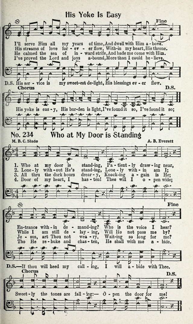 Calvary Songs: A Choice Collection of Gospel Songs, both Old and New page 238