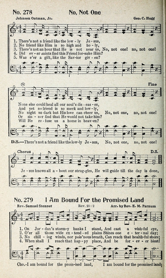 Calvary Songs: A Choice Collection of Gospel Songs, both Old and New page 267