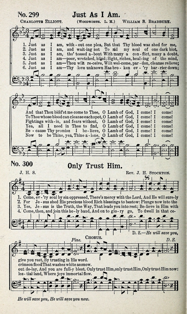 Calvary Songs: A Choice Collection of Gospel Songs, both Old and New page 281