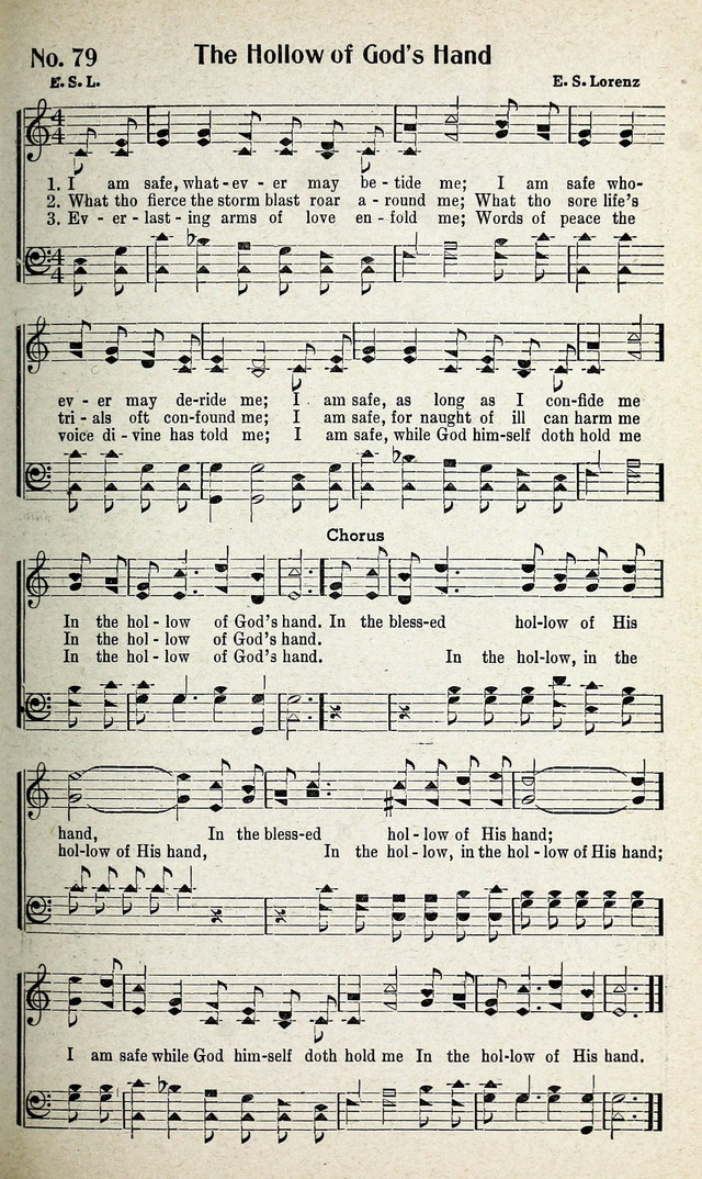 Calvary Songs: A Choice Collection of Gospel Songs, both Old and New page 80