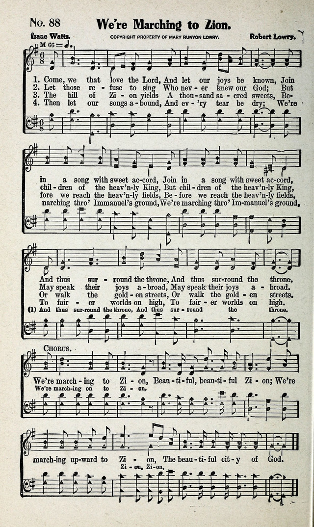 Calvary Songs: A Choice Collection of Gospel Songs, both Old and New page 89