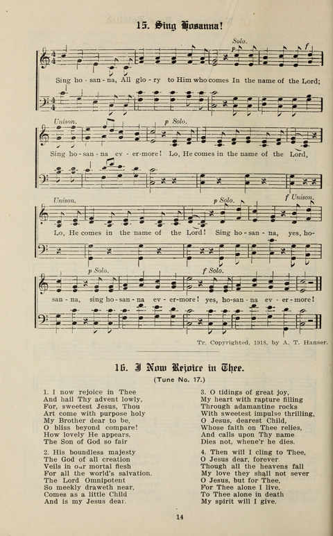 The Christmas Song Book: containing Forty of the Best christmas Songs page 12