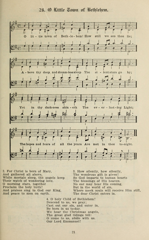 The Christmas Song Book: containing Forty of the Best christmas Songs page 19