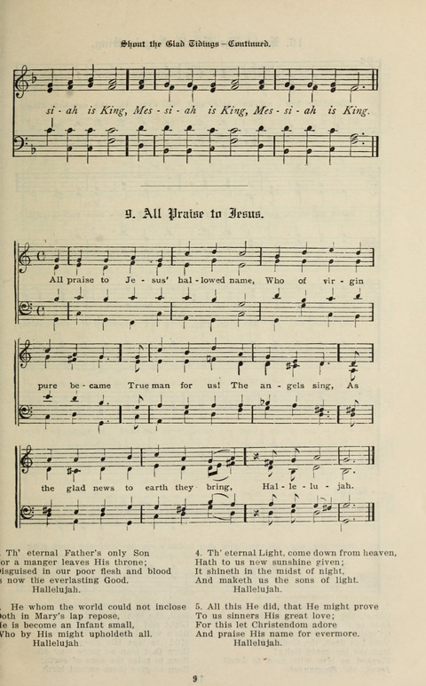 The Christmas Song Book: containing Forty of the Best christmas Songs page 7