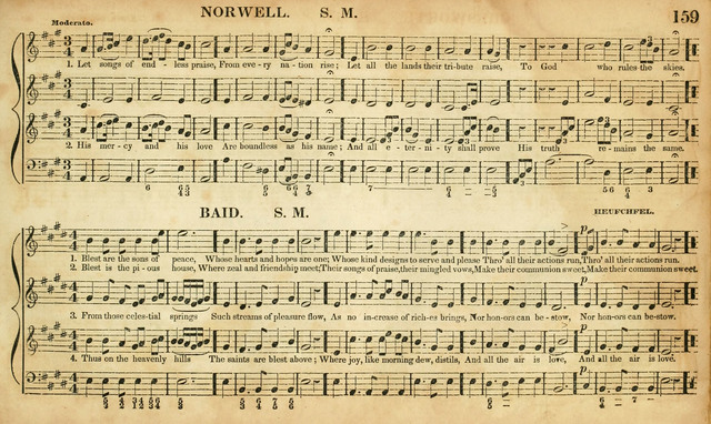 Carmina Sacra: or, Boston Collection of Church Music: comprising the most popular psalm and hymn tunes in eternal use together with a great variety of new tunes, chants, sentences, motetts... page 123