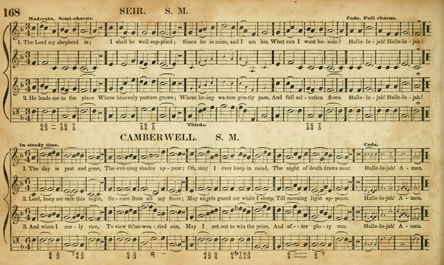 Carmina Sacra: or, Boston Collection of Church Music: comprising the most popular psalm and hymn tunes in eternal use together with a great variety of new tunes, chants, sentences, motetts... page 132