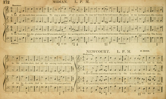 Carmina Sacra: or, Boston Collection of Church Music: comprising the most popular psalm and hymn tunes in eternal use together with a great variety of new tunes, chants, sentences, motetts... page 136