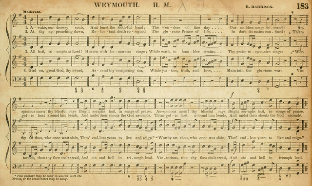 Carmina Sacra: or, Boston Collection of Church Music: comprising the most popular psalm and hymn tunes in eternal use together with a great variety of new tunes, chants, sentences, motetts... page 147