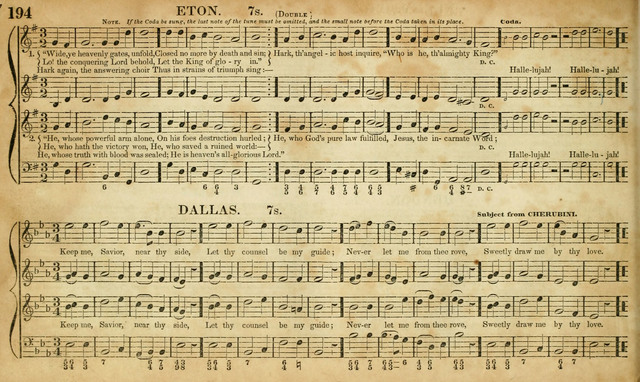 Carmina Sacra: or, Boston Collection of Church Music: comprising the most popular psalm and hymn tunes in eternal use together with a great variety of new tunes, chants, sentences, motetts... page 158