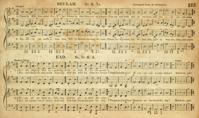 Carmina Sacra: or, Boston Collection of Church Music: comprising the most popular psalm and hymn tunes in eternal use together with a great variety of new tunes, chants, sentences, motetts... page 177