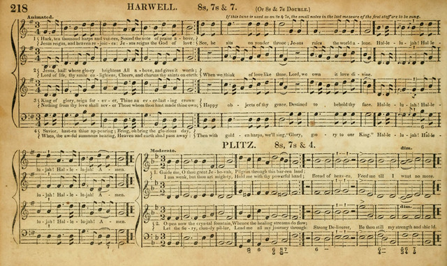 Carmina Sacra: or, Boston Collection of Church Music: comprising the most popular psalm and hymn tunes in eternal use together with a great variety of new tunes, chants, sentences, motetts... page 182