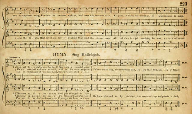 Carmina Sacra: or, Boston Collection of Church Music: comprising the most popular psalm and hymn tunes in eternal use together with a great variety of new tunes, chants, sentences, motetts... page 187