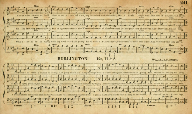 Carmina Sacra: or, Boston Collection of Church Music: comprising the most popular psalm and hymn tunes in eternal use together with a great variety of new tunes, chants, sentences, motetts... page 205