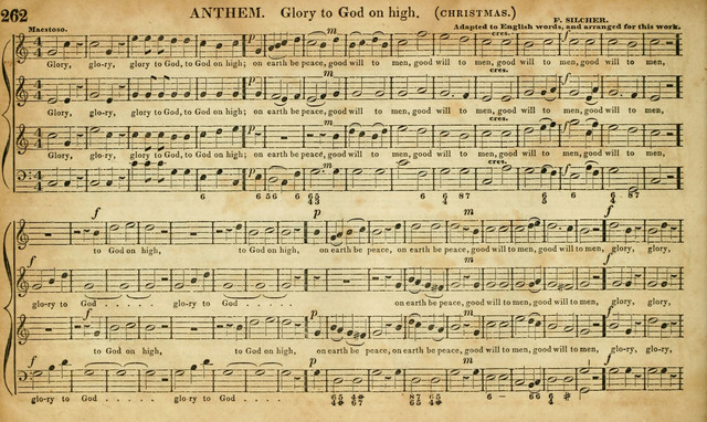 Carmina Sacra: or, Boston Collection of Church Music: comprising the most popular psalm and hymn tunes in eternal use together with a great variety of new tunes, chants, sentences, motetts... page 226