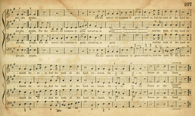 Carmina Sacra: or, Boston Collection of Church Music: comprising the most popular psalm and hymn tunes in eternal use together with a great variety of new tunes, chants, sentences, motetts... page 261