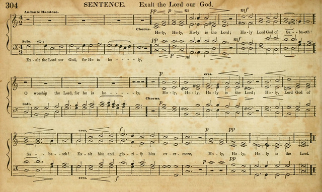 Carmina Sacra: or, Boston Collection of Church Music: comprising the most popular psalm and hymn tunes in eternal use together with a great variety of new tunes, chants, sentences, motetts... page 268