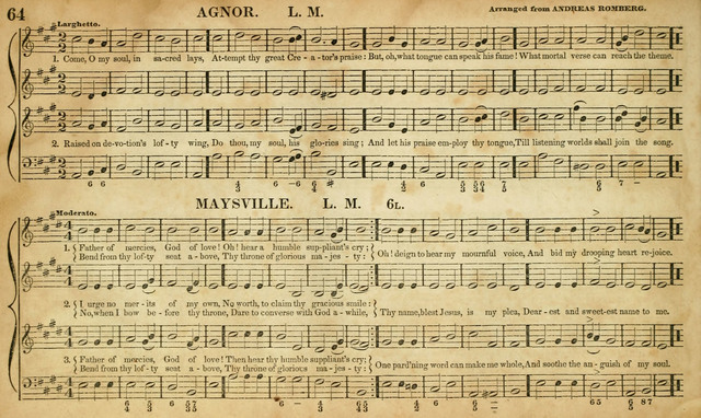 Carmina Sacra: or, Boston Collection of Church Music: comprising the most popular psalm and hymn tunes in eternal use together with a great variety of new tunes, chants, sentences, motetts... page 28