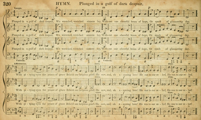 Carmina Sacra: or, Boston Collection of Church Music: comprising the most popular psalm and hymn tunes in eternal use together with a great variety of new tunes, chants, sentences, motetts... page 284