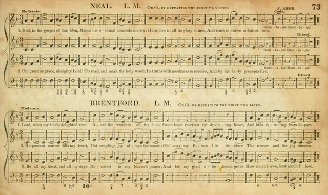 Carmina Sacra: or, Boston Collection of Church Music: comprising the most popular psalm and hymn tunes in eternal use together with a great variety of new tunes, chants, sentences, motetts... page 37