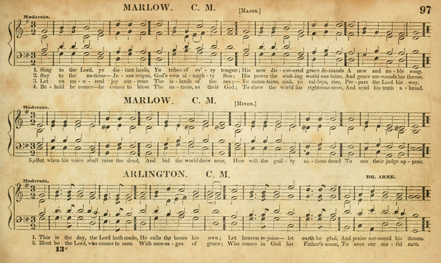 Carmina Sacra: or, Boston Collection of Church Music: comprising the most popular psalm and hymn tunes in eternal use together with a great variety of new tunes, chants, sentences, motetts... page 61