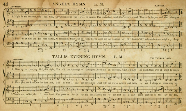 Carmina Sacra: or, Boston Collection of Church Music: comprising the most popular psalm and hymn tunes in eternal use together with a great variety of new tunes, chants, sentences, motetts... page 8