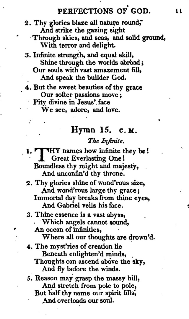 A Choice Selection of Evangelical Hymns, from various authors: for the use of the English Evangelical Lutheran Church in New York page 11