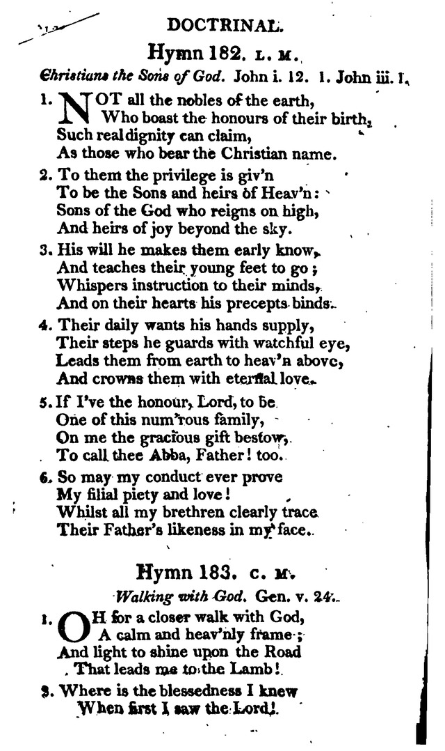 A Choice Selection of Evangelical Hymns, from various authors: for the use of the English Evangelical Lutheran Church in New York page 138