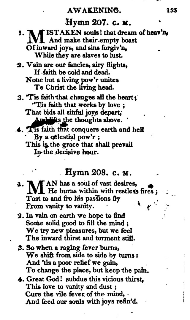 A Choice Selection of Evangelical Hymns, from various authors: for the use of the English Evangelical Lutheran Church in New York page 155