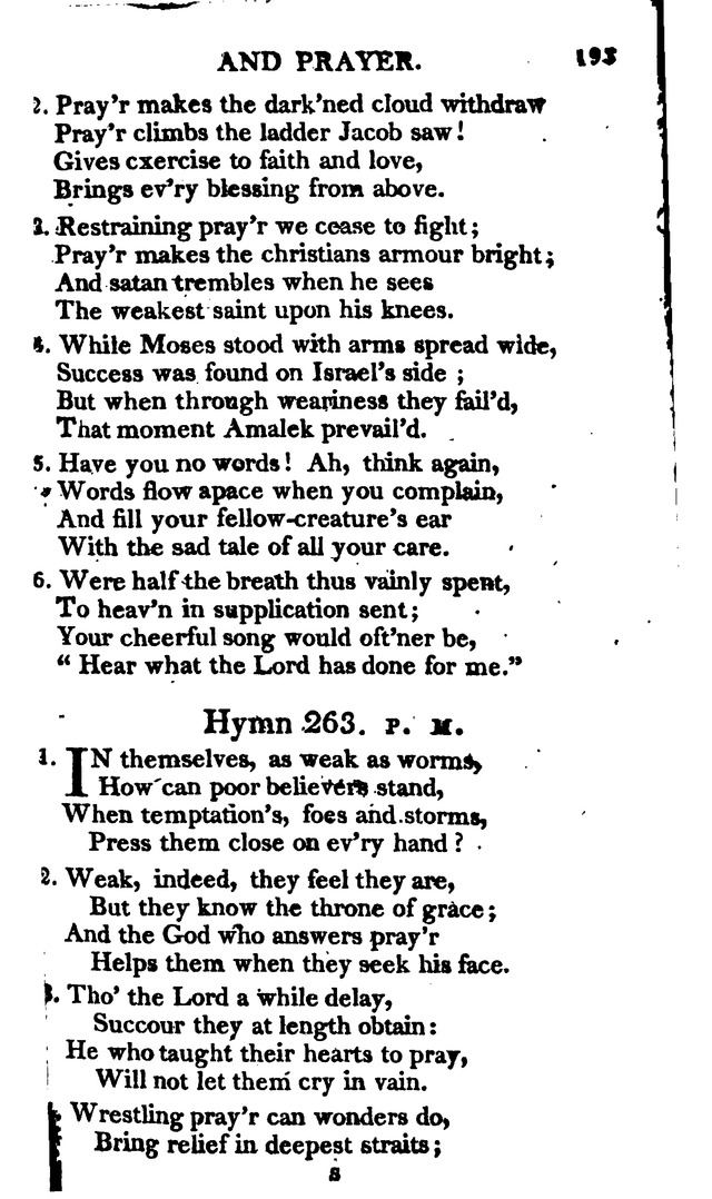 A Choice Selection of Evangelical Hymns, from various authors: for the use of the English Evangelical Lutheran Church in New York page 193