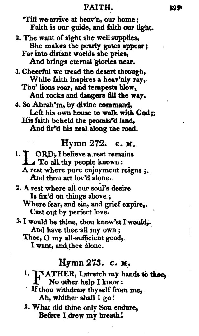 A Choice Selection of Evangelical Hymns, from various authors: for the use of the English Evangelical Lutheran Church in New York page 199