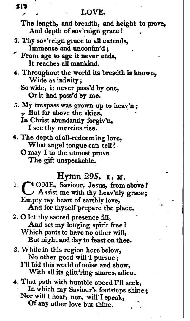 A Choice Selection of Evangelical Hymns, from various authors: for the use of the English Evangelical Lutheran Church in New York page 214