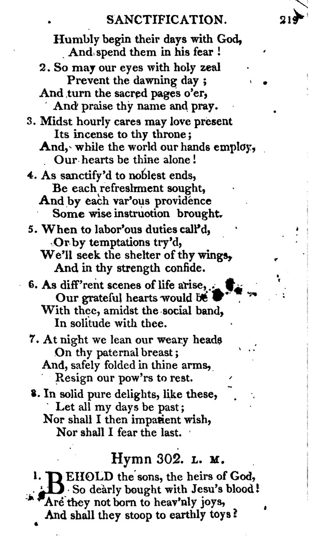 A Choice Selection of Evangelical Hymns, from various authors: for the use of the English Evangelical Lutheran Church in New York page 219