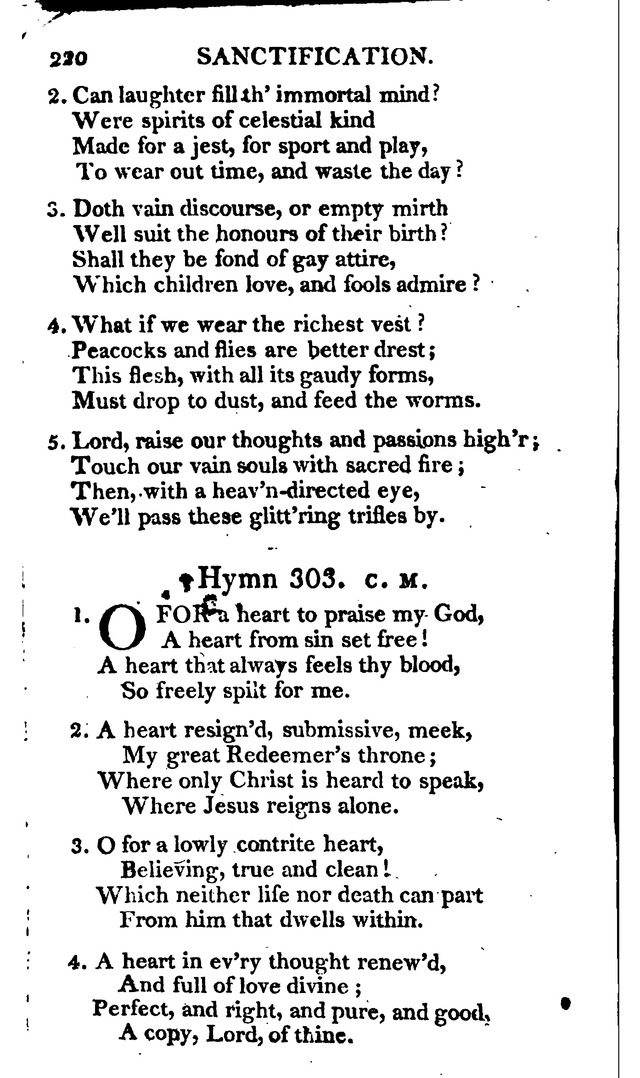 A Choice Selection of Evangelical Hymns, from various authors: for the use of the English Evangelical Lutheran Church in New York page 220