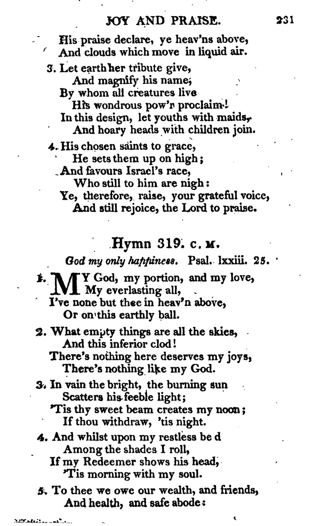 A Choice Selection of Evangelical Hymns, from various authors: for the use of the English Evangelical Lutheran Church in New York page 229