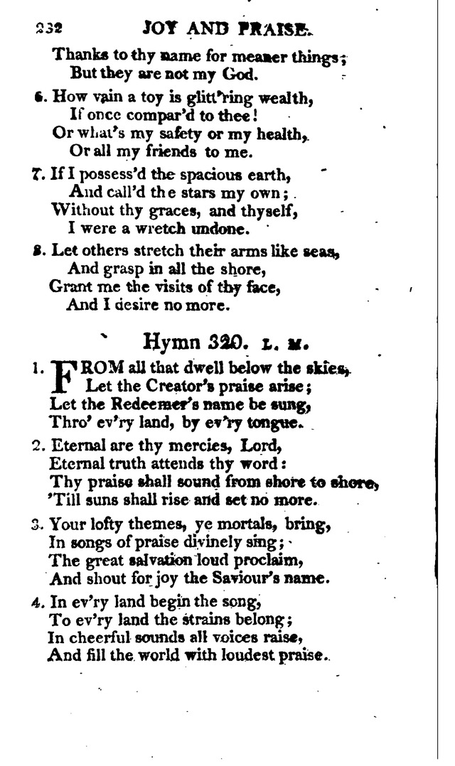 A Choice Selection of Evangelical Hymns, from various authors: for the use of the English Evangelical Lutheran Church in New York page 230