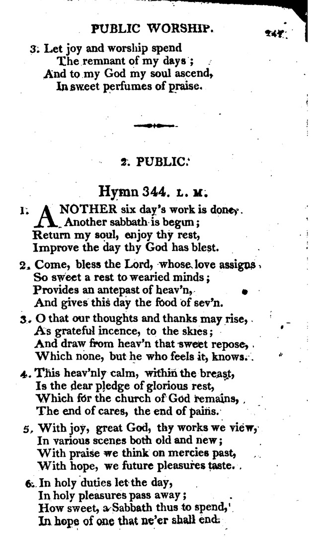 A Choice Selection of Evangelical Hymns, from various authors: for the use of the English Evangelical Lutheran Church in New York page 245