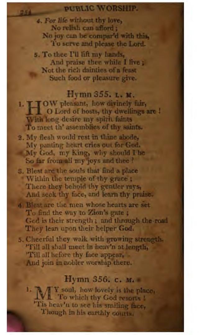 A Choice Selection of Evangelical Hymns, from various authors: for the use of the English Evangelical Lutheran Church in New York page 252