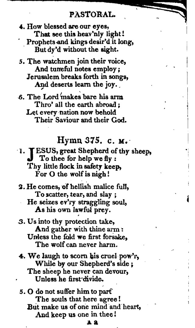 A Choice Selection of Evangelical Hymns, from various authors: for the use of the English Evangelical Lutheran Church in New York page 263