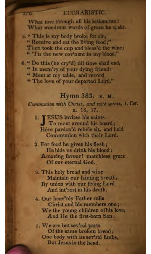 A Choice Selection of Evangelical Hymns, from various authors: for the use of the English Evangelical Lutheran Church in New York page 268