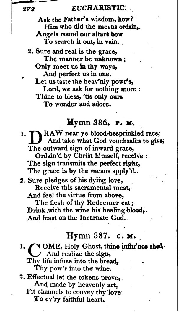 A Choice Selection of Evangelical Hymns, from various authors: for the use of the English Evangelical Lutheran Church in New York page 270