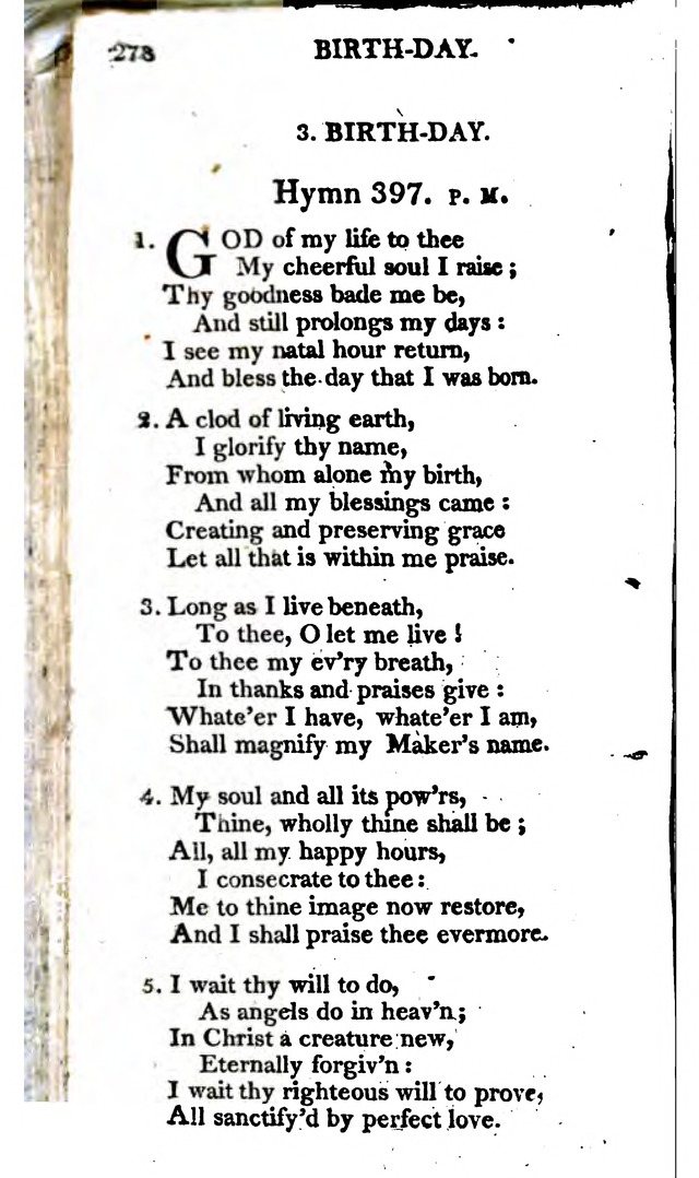 A Choice Selection of Evangelical Hymns, from various authors: for the use of the English Evangelical Lutheran Church in New York page 276